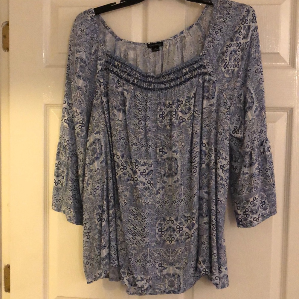 Blue blouse